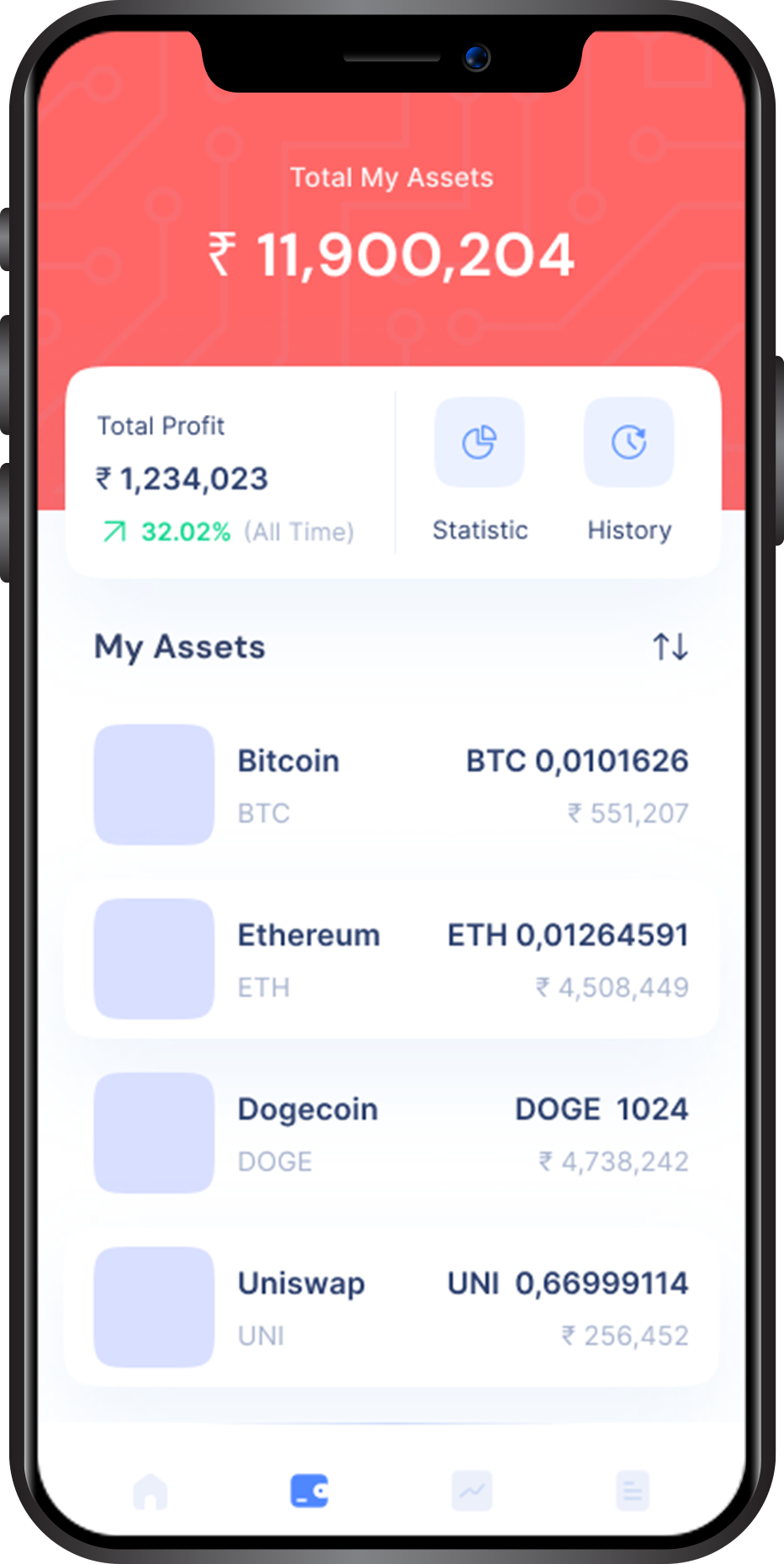 screen preview of phoeniX App